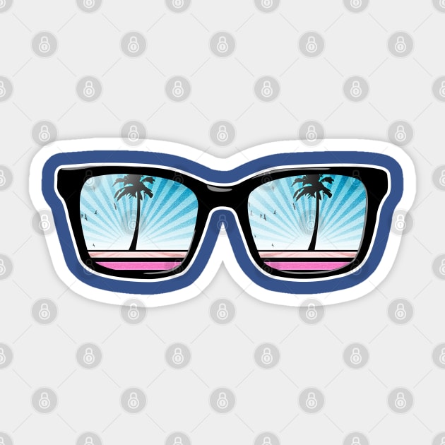 Retro glasses Sticker by Styleuniversal